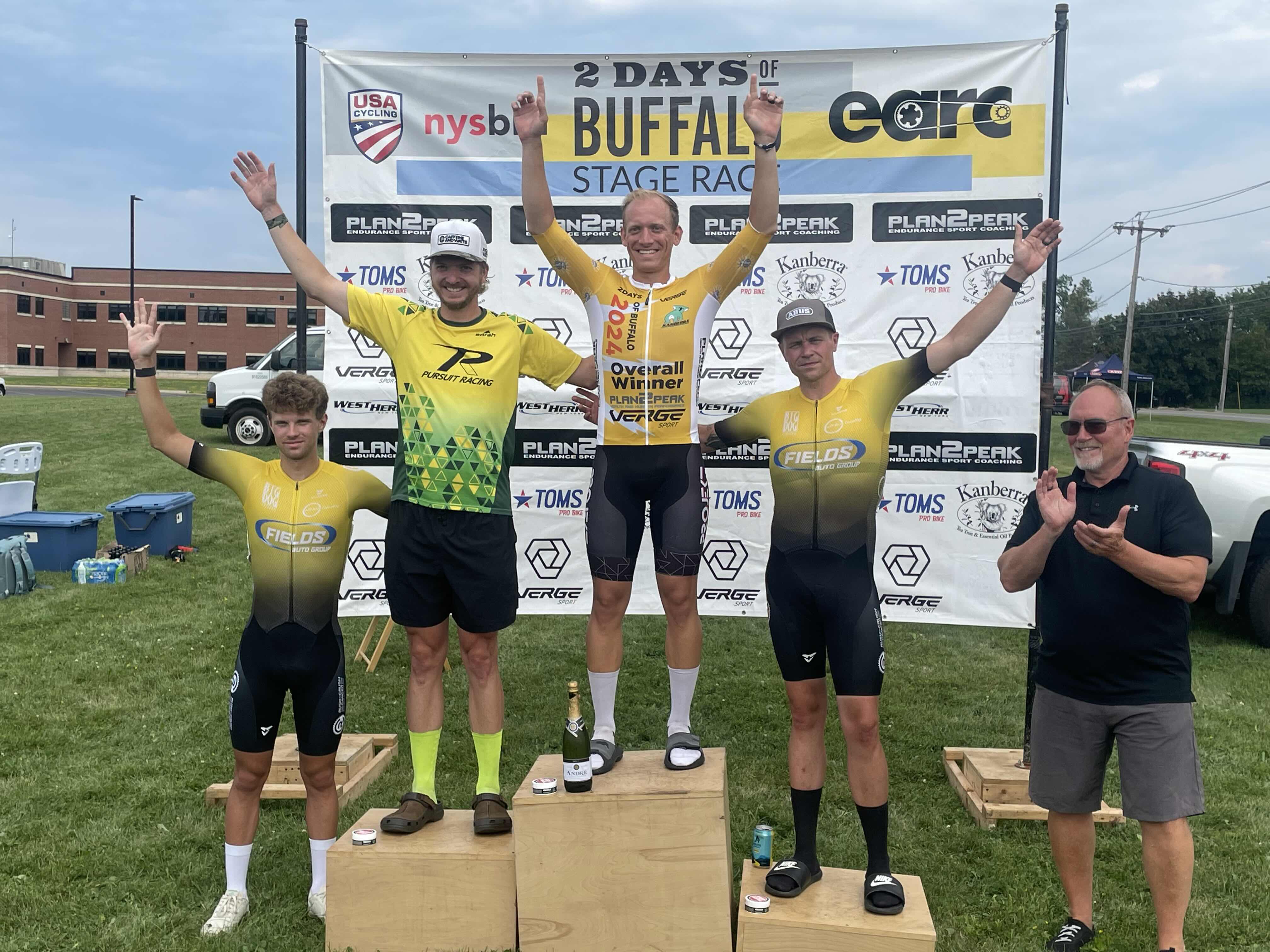 Curtis 3rd GC, Noah 5th GC at 2 Days of Buffalo