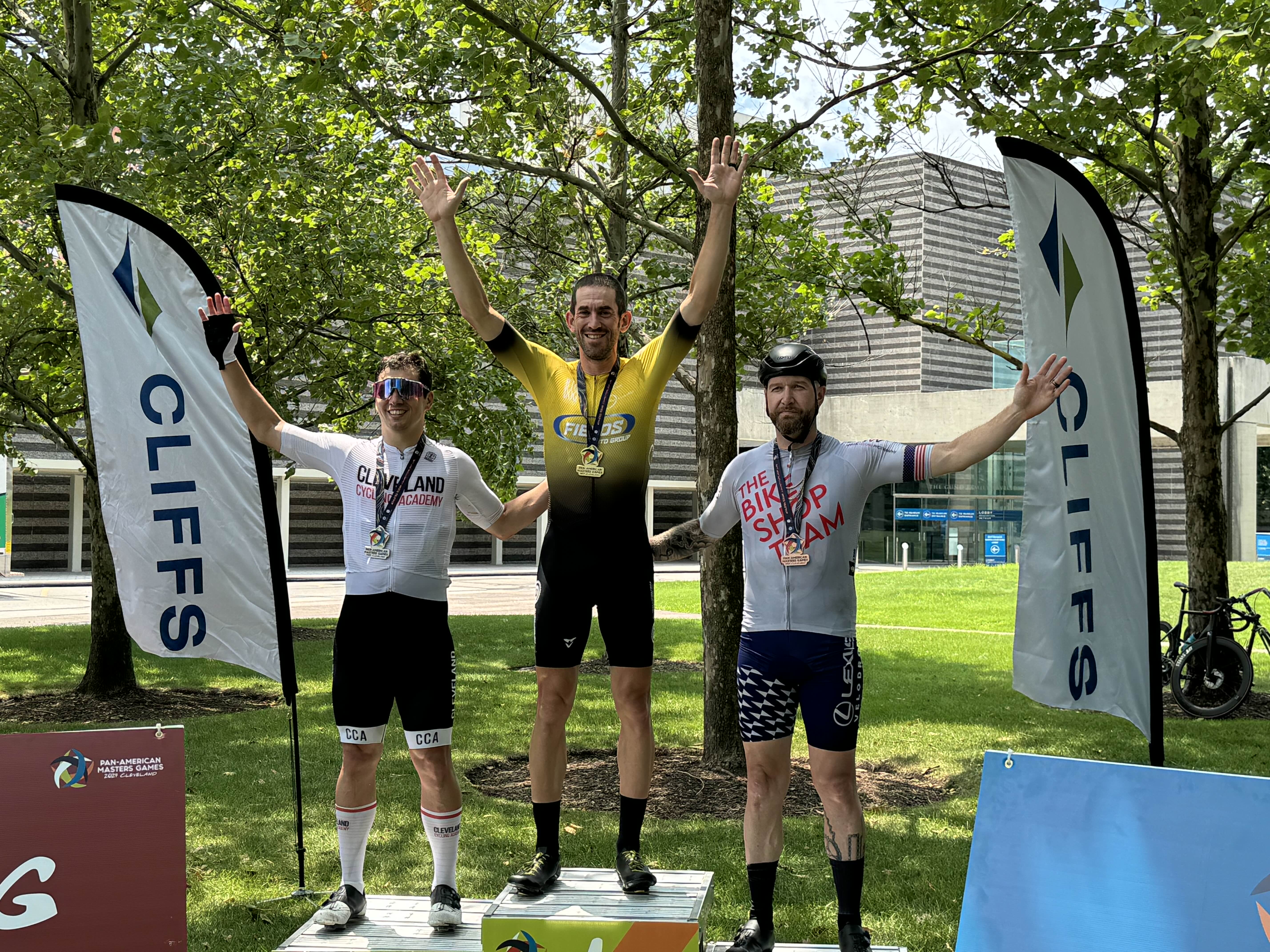 Josh gets 1st place at the Pan-Am Masters Games