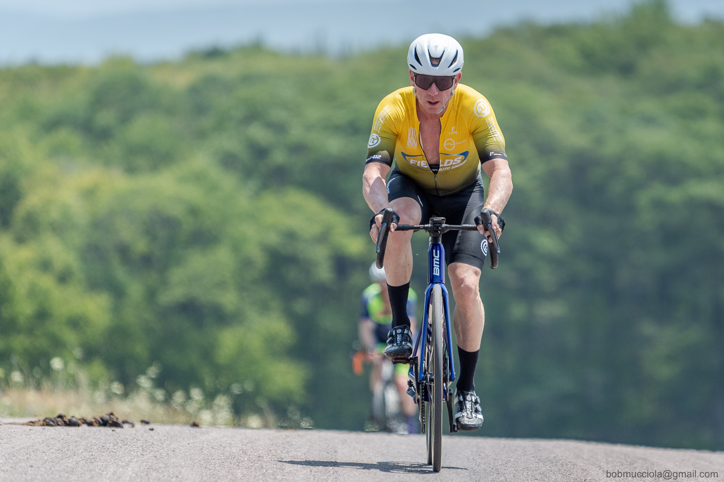 John racing at Mt. Davis